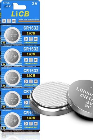 LiCB 10 Pack CR1632 3V Lithium Battery CR 1632