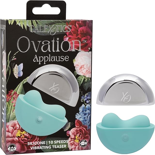 CalExotics Ovation Applause Massager Clitoral Vibrator, Adult Sex Toy Vibrator for Women and Her - SE-0007-15-3