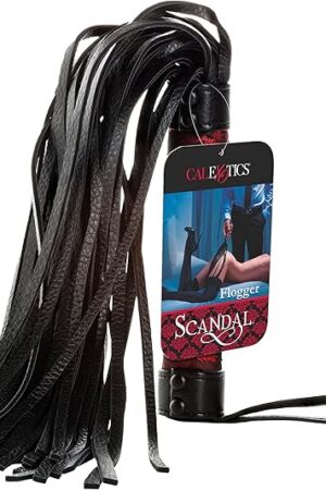 CalExotics Scandal Flogger Spanking Whip Sex Paddle for Couple Adult BDSM S&M Play Toy - SE-2712-30-1