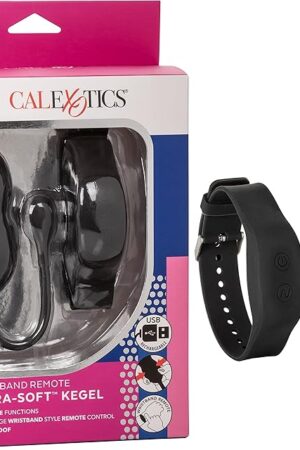 CalExotics Novelties Wristband Remote Ultra-Soft Kegel System, 1 Count