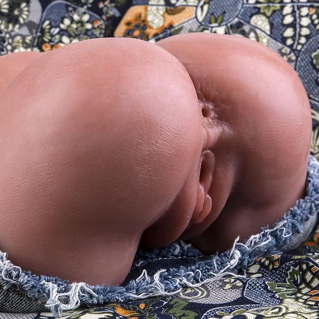 Hipgaga Sex Doll Male Masturbator Realistic Pocket Pussy Doll Adult Toys, 6 Lb Small Sex Dolls Ass Toy with Tight Pussy Anus, Male Sex Toys for Men Sex Toy Stroker Vagina Toy Sex Torso Brown Big Butt