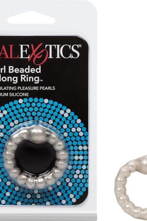 CalExotics Pearl Beaded Prolong Ring, Smoke