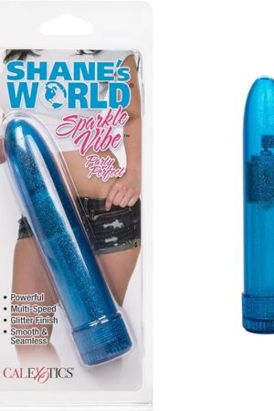 California Exotics Shane's World Sparkle Vibe, Blue