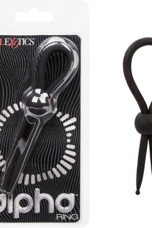 CalExotics Alpha Liquid Silicone Lasso - Black