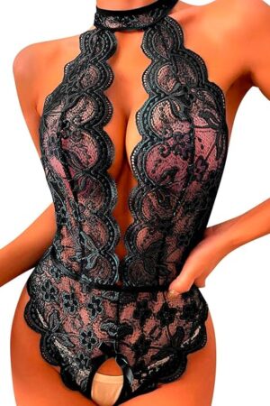 Women Sexy Lingerie Roleplay Costume Fashion Plaid Lace for Nights and