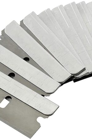 Bates- Single Edge Razor Blades, 50 Pack, Silver, Razor Blades Single Edge