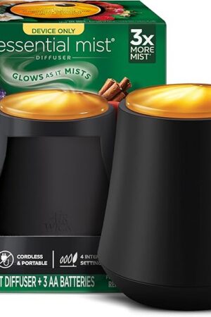 Air Wick Essential Mist Diffuser, 1ct, Essential Oils Diffuser, Air Freshener
