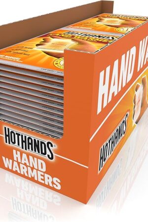 Hand Warmers - Long Lasting Safe Natural Odorless Air Activated Warmers - Up to 10 Hours of Heat - 40 Pair