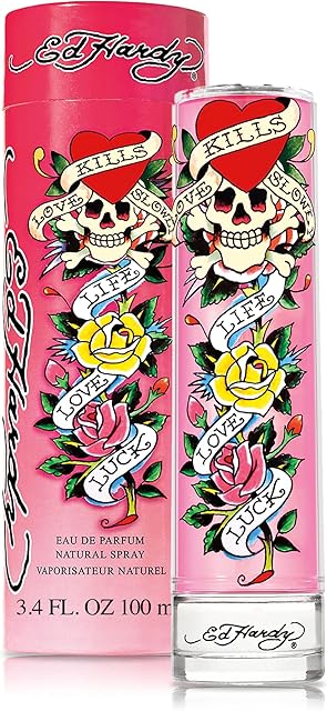 Ed Hardy Women's Perfume Fragrance by Christian Audigier, Eau De Parfum, 34 Fl Oz