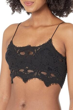 FP1 Athena Bralette for Women - Adjustable Shoulder Straps with Scalloped Edges, Sexy and Comfortable Bralette