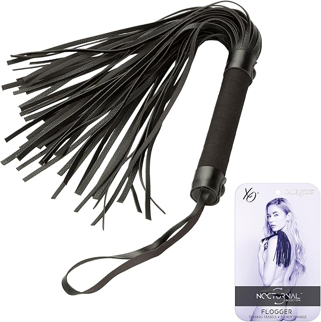 CalExotics Nocturnal Collection Flogger Spanking Sex, Perfect Bondage Gear & Accessories and BDSM Toys - SE-2678-40-1