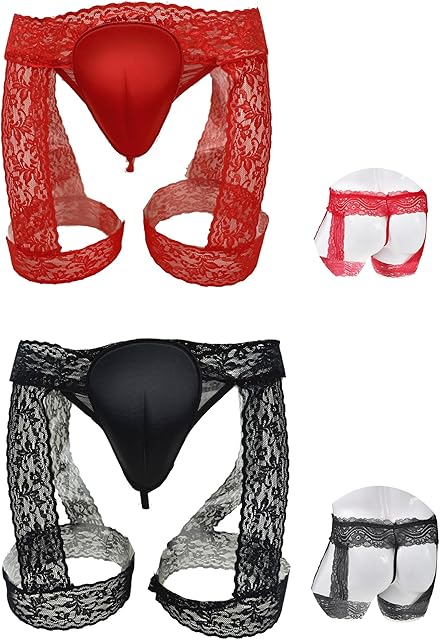 Camel Toe Thong Hiding Gaff Panty Sexy Lace for Transgender Drag Queens & Cosplay Male To Female Cross-Dressing 702