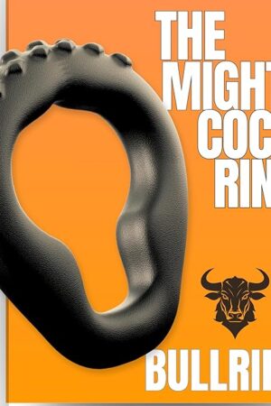 GET MAX Size & MAX Stamina 6 Pressure Points Means Your Buddy Nails It with Confidence/Happy Endings are Back with This Penis Ring - BullRing The Mighty Cock Ring