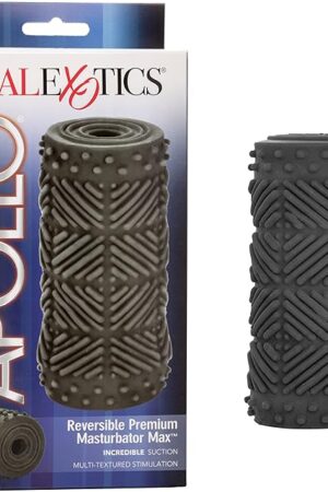 CalExotics Apollo Reversible Masturbator Max, Grey