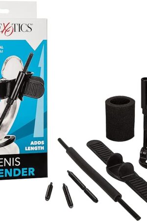 CalExotics Penis Extender  Enhancement Sex Toys for Men - Black SE-1590-10-3