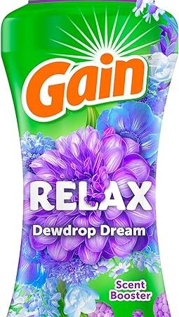 Gain In-Wash Laundry Scent Booster Beads, Relax Scent, 24 oz, Laundry Scent Beads, (Packaging May Vary)
