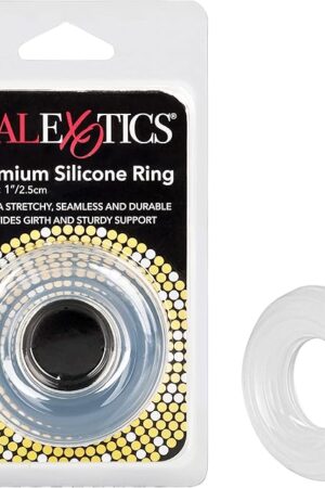 CalExotics Novelties Large Premium Silicone Ring, Clear