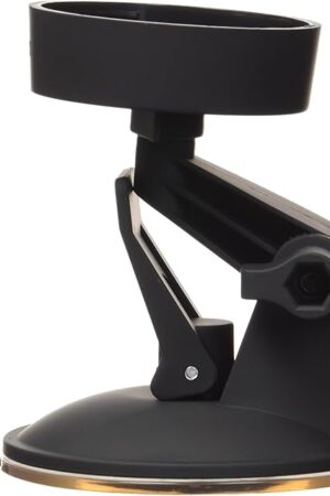 Doc Johnson Main Squeeze - Suction Cup Accessory - Swivels & Bends For Custom Positioning - Strogly Adheres to Any Smooth Non-Pourus Surface - Hands Fee Action