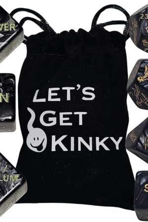 7 Piece Sexy Dice Game for Couples ? Fun Sex Die & Date Night Dice with Positions, Actions & Body Parts ? Naughty Adult Intimate Gifts for Him & Her ? Sexual Couples Dice for Romantic Foreplay Fun