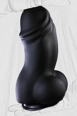 Giant Dildo, 43inch Super Thick Huge Black Cock Fake Penis Monster Dildo with Suction Cup Anal Sex Toys for Men and Women