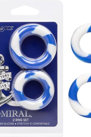 CalExotics Admiral 2 Penis Cock Ring Set - SE-6010-55-2