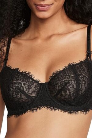 Women's Dream Angels Wicked Unlined Balconette Bra, Bras for Women (32A-38DDD)