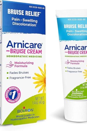 Boiron Arnicare Bruise Cream for Pain Relief from Bruising and Swelling or Discoloration from Injury - 14 oz