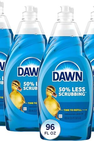 Dawn Ultra Dish Soap, Dishwashing Liquid, Original, Dish Soap Liquid, Dish Soap Refill, 4x24 Fl Oz Bundle