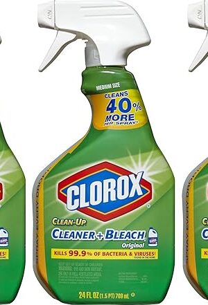 Clorox Clean-Up Bleach Cleaner Spray Value 24 Fl Oz (Pack of 3)