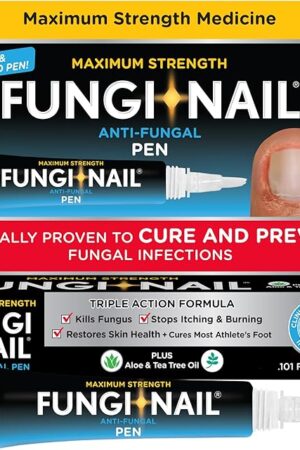 Fungi-Nail Pen Applicator Anti-Fungal Solution, Kills Fungus That Can Lead to Nail & Athlete?s Foot with Tolnaftate & Clinically Proven to Cure and Prevent Fungal Infections, 0101 Fl Oz (Pack of 1)