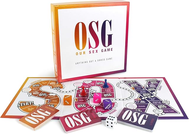 Creative Conceptions OSG Our Sex Game Adult Card Game for Couples with Intimate and Seductive Scenarios and Actions Gender Neutral Board Game for You and Your Partner