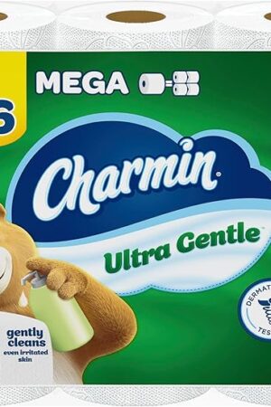 Charmin Ultra Gentle Toilet Paper, 9 Mega Rolls, 231 Sheets Per Roll