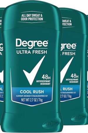 Degree Men Ultra Fresh Antiperspirant Deodorant Stick for Men 4 Pack Cool Rush 27 oz