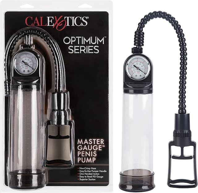 CalExotics Master Gauge Penis Pump, Clear (1040-00-2)