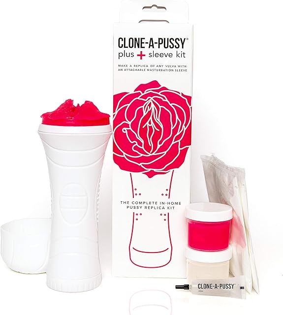 Clone-A-Willy - Clone-A-Pussy Plus Sleeve Kit DIY Masturbator Kit (Pink)