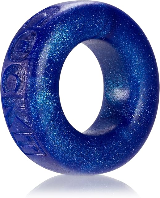 Cock T Comfort Cockring by Atomic Jock Silicone Smoosh - Blueballs