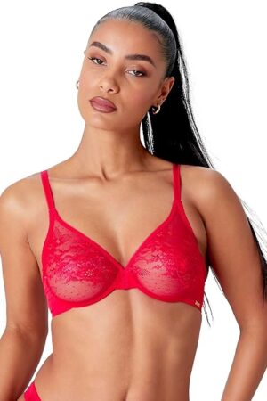 Women's Glossies Lace Bra