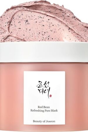 Beauty of Joseon Red Bean Pore Refreshing Mask Mud Cream Hydrating Wash Off Pack, Pore Cleansing Exfoliator, Korean Skin Care for Men and Women 140ml, 473 floz