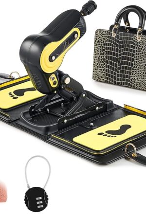 Y-NOT Handbag Sex Machine, Portable Thrusting Sex Machine with Vibration Dildo for Women Men Couples, Automatic Adult Sex Toys Dildo Machine for Vaginal Anal Massage Masturbation, Black