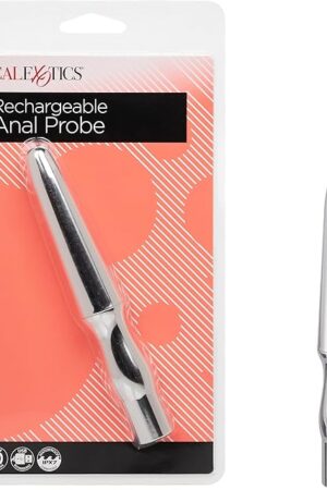 CalExotics Rechargeable Anal Probe - Silver