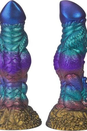 8.7 Inch Huge Realistic Dildos Tentacle Thick Monster Dildo,Knot Fantasy Dildo with Strong Suction Cup Dragon Dildos Anal Play Adult Toys for Women Men