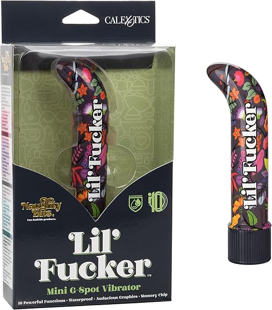 CalExotics Naughty Bits Lil' Fucker Mini G-spot Vibrator