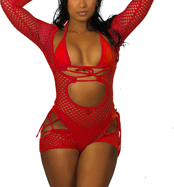 House of Poison Bottle Girl/Bartender Collection: sexy, fishnet 3-piece bikini nightlife club wear
