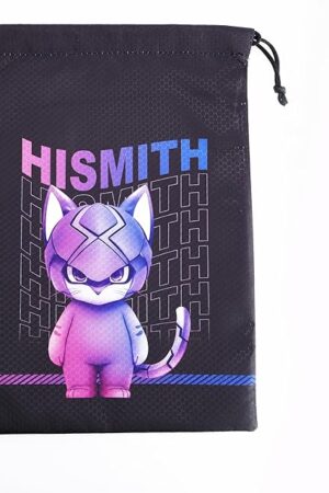 Hismith Adult Toy Storage Bags, Drawstring Storage Bags, Polyester Fabric Pouch Stuff Bags for Travelling, 6 Pieces Gift Bag ?M size set?