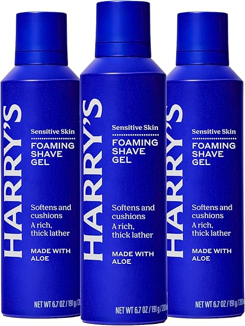 Harry's Shave Gel - Shaving Gel with an Aloe Enriched Formula - 3 pack (67oz)