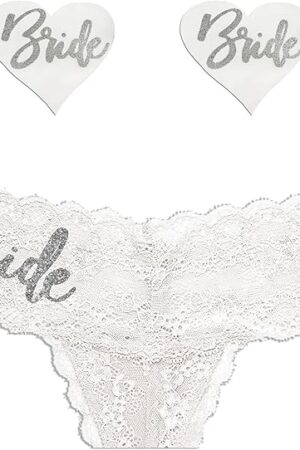 Bride Panties - Naughty Gifts for the Bride to Be - Wedding Night, Bridal Shower, Bachelorette Party Gift
