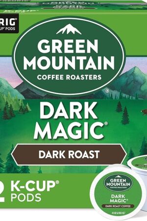 Green Mountain Coffee Roasters Dark Magic Keurig Single-Serve K-Cup Pods, Dark Roast Coffee, 72 Count