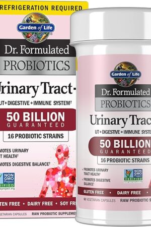 Garden Of Life, Dr Formulated Probiotics Urinary Tract, 60 Count