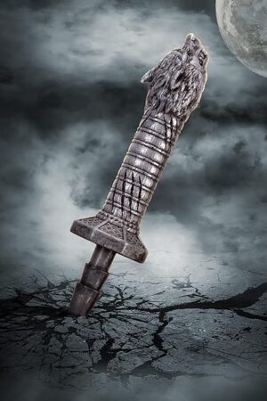 Eden Werewolf Sword Handle for Dildo  Fantasy Role Play Accessory Compatible with All Lock On Dildos and Sex Toys for Adults  Enhance Your Intimate Experiences with This Unique Design and Grip
