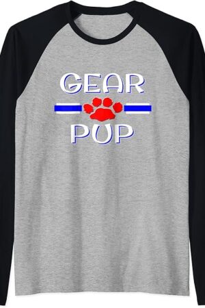 BDSM Submissive Gear Pup, Human Puppy Play Gay Fetish Gift Raglan Baseball Tee